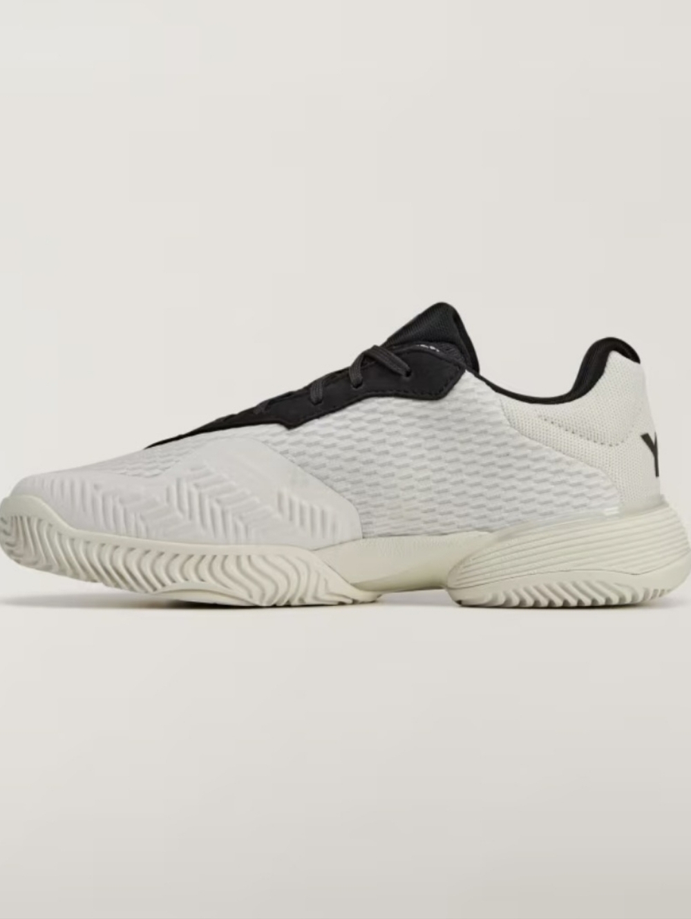 Adidas Y-3 Barricade Tennis Shoes GS Kids Size 3 Orbit Gray Black - Picture 11 of 13